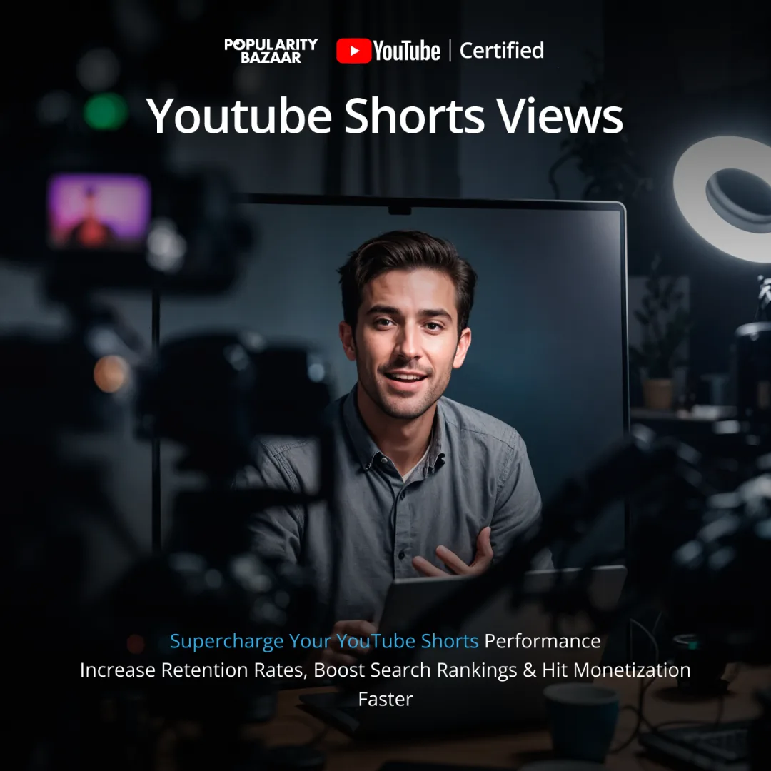 Serviço que fornece visualizações reais e de elevada retenção de Shorts do YouTube para melhorar o desempenho dos vídeos